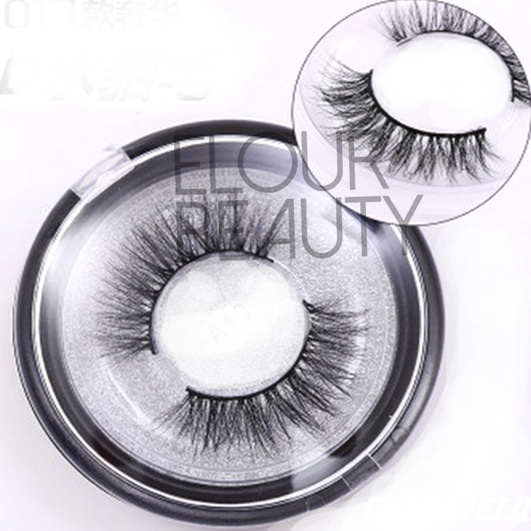  3D mink eyelashes own brand magnetic boxesfor cosmetics EA94